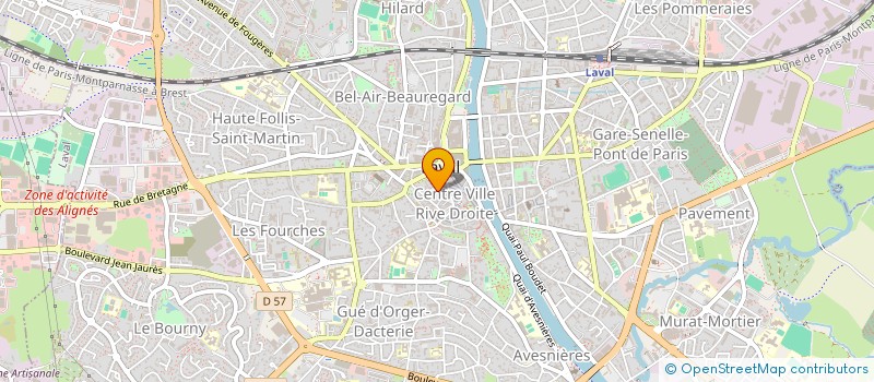 localisation de l'entreprise ASSOCIATION UPPERMOST à LAVAL