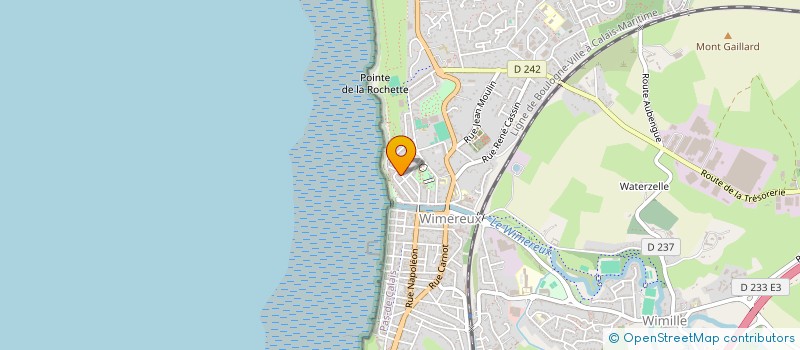 localisation de l'entreprise ASSOCIATION UR2M2  WIMEREUX