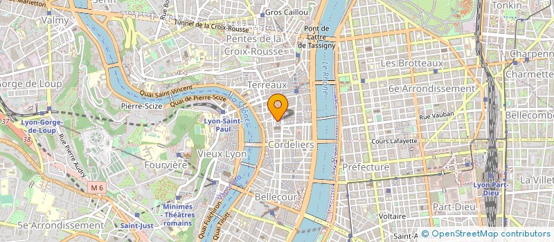 localisation de l'entreprise ASSOCIATION URBA3C à LYON