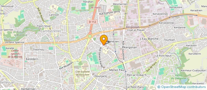 localisation de l'entreprise ASSOCIATION  URBANECOLLECTE  BREST