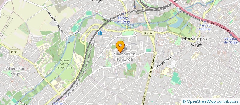 localisation de l'entreprise ASSOCIATION URBANISME QUALITE VIE A VILLEMOISSON à VILLEMOISSON-S-ORGE