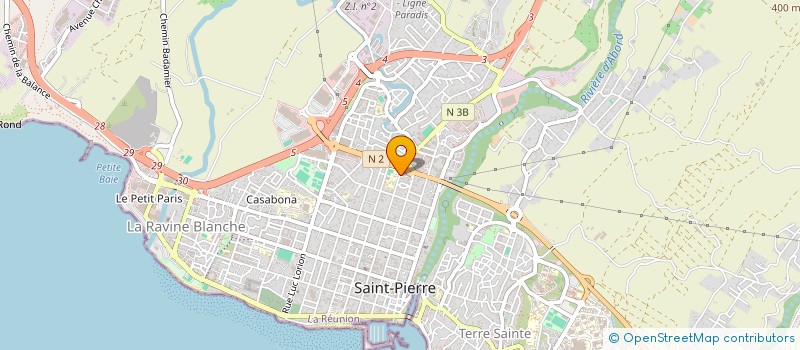 localisation de l'entreprise ASSOCIATION USELP LOUIS PASTEUR à SAINT-PIERRE