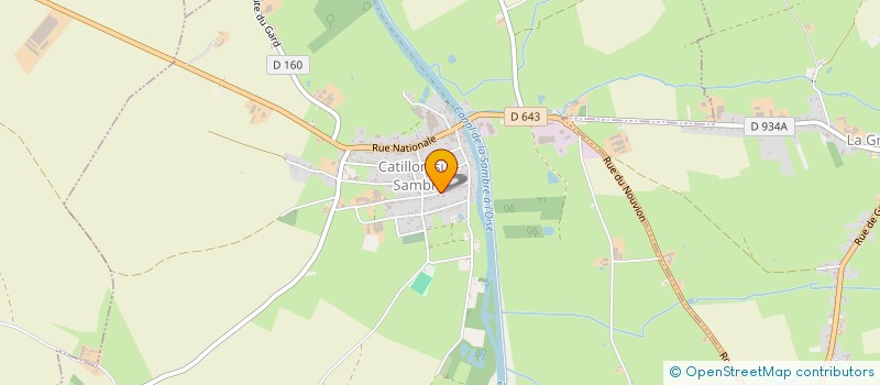 localisation de l'entreprise ASSOCIATION USEP ALBERT GORIS à CATILLON-SUR-SAMBRE