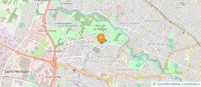 localisation de l'entreprise ASSOCIATION USEP CONDORCET à SAINT-HERBLAIN