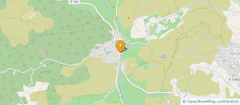 localisation de l'entreprise ASSOCIATION USEP DE CABRIERES  CABRIERES