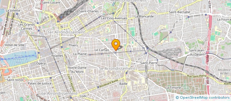 localisation de l'entreprise ASSOCIATION USEP DES SECTEURS DE MARSEILLE à MARSEILLE