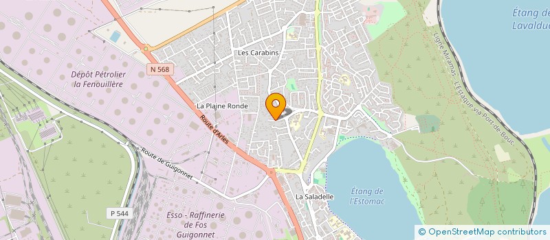 localisation de l'entreprise ASSOCIATION USEP DU GROUPE SCOLAIRE MICHEL GERACHIOS  FOS-SUR-MER