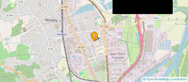 localisation de l'entreprise ASSOCIATION USEP LES QUATRES VENTS  SAULNY