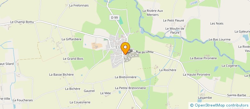 localisation de l'entreprise ASSOCIATION USEP SAINT-EXUPERY  PIRE-CHANCE