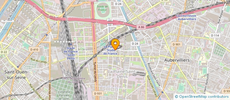 localisation de l'entreprise ASSOCIATION UTIACOR à SAINT-DENIS
