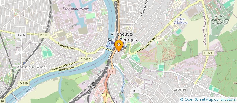localisation de l'entreprise ASSOCIATION VA à VILLENEUVE-SAINT-GEORGES