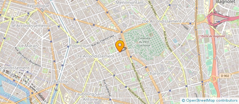 localisation de l'entreprise ASSOCIATION VACANCES COMME TOUS  PARIS