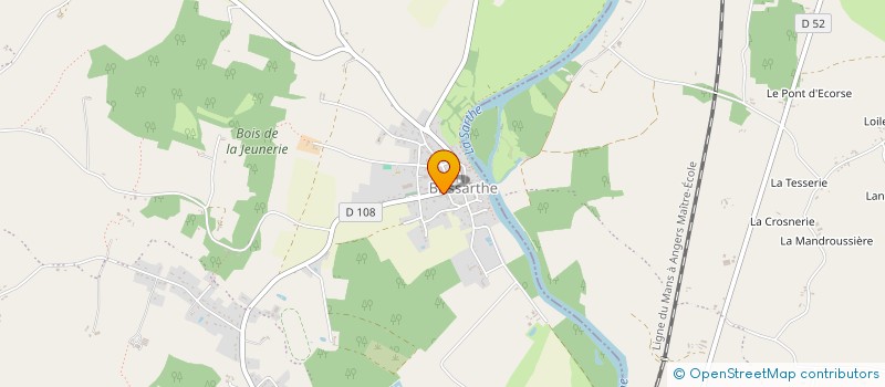 localisation de l'entreprise ASSOCIATION VACANCES ET LOISIRS à LES HAUTS-D'ANJOU