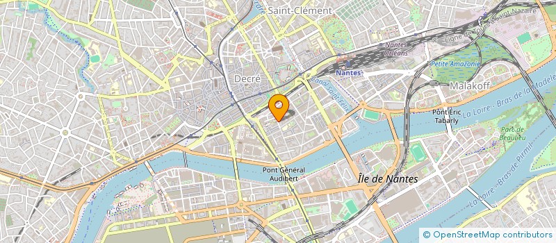 localisation de l'entreprise ASSOCIATION VACANCES POUR TOUS 44 à NANTES