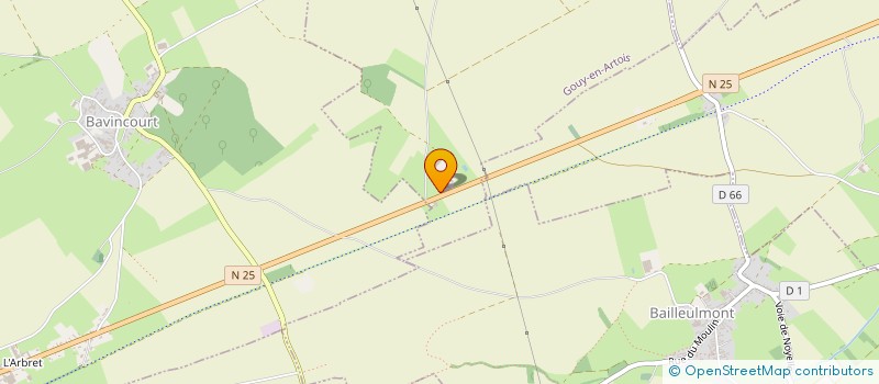 localisation de l'entreprise ASSOCIATION VAGABOND WAVE  GOUY-EN-ARTOIS