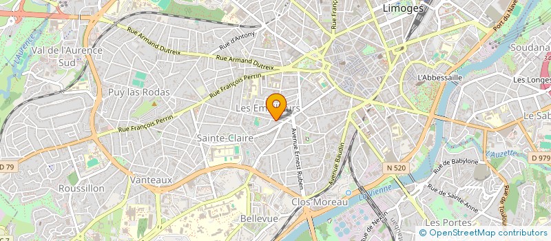 localisation de l'entreprise ASSOCIATION VAGUES LITTERAIRES à LIMOGES
