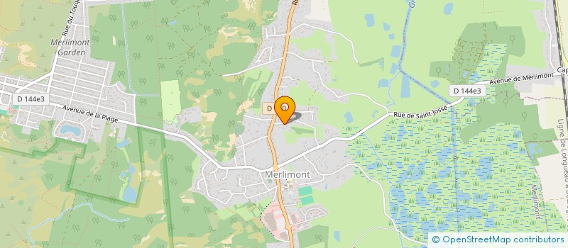 localisation de l'entreprise ASSOCIATION VAILLOLINE  MERLIMONT