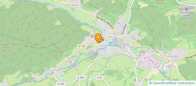 localisation de l'entreprise ASSOCIATION VAL'MAGIC  VILLE