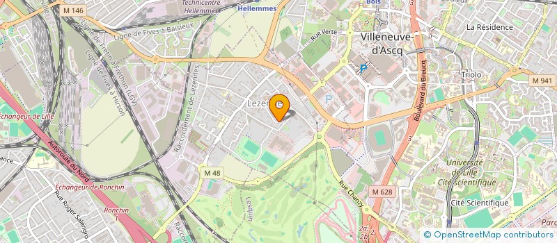 localisation de l'entreprise ASSOCIATION VALENTIN DASSONVILLE KARTING TEAM  LEZENNES