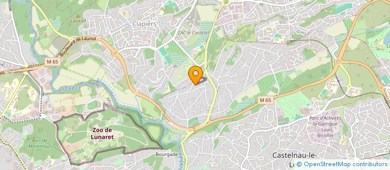 localisation de l'entreprise ASSOCIATION VALLON DES COURTARELLES à CASTELNAU-LE-LEZ
