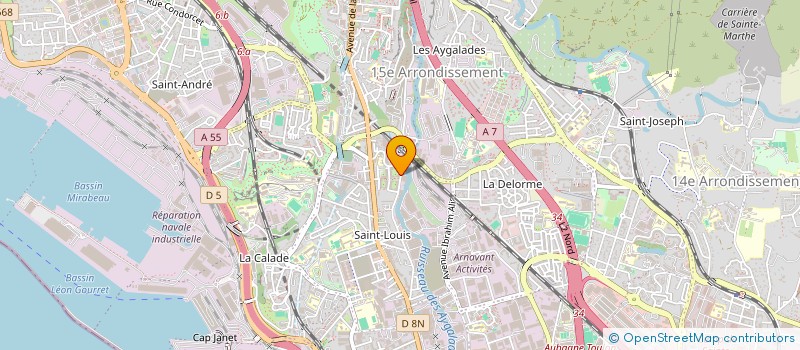 localisation de l'entreprise ASSOCIATION VALNATUREAL ET SES ENVIRONS à MARSEILLE