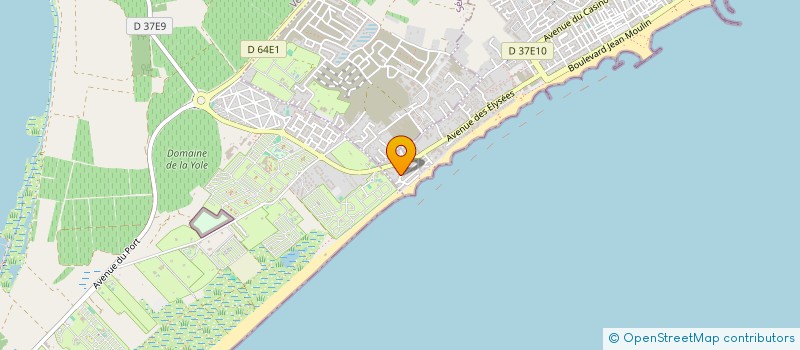 localisation de l'entreprise ASSOCIATION VALRAS TAROT CLUB  VALRAS-PLAGE