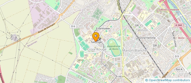 localisation de l'entreprise ASSOCIATION VAN LEVE  REIMS