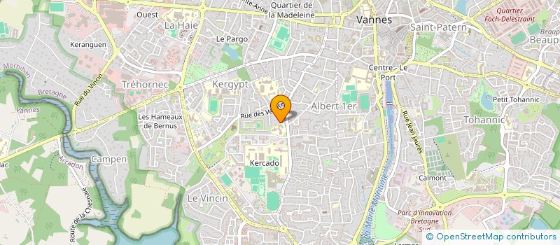 localisation de l'entreprise ASSOCIATION VANNES RELAIS à VANNES