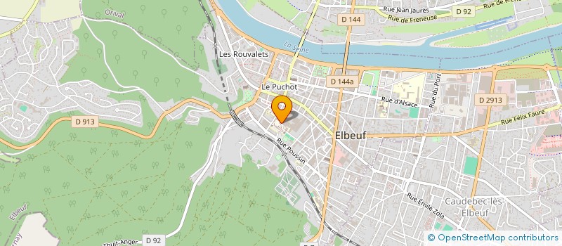 localisation de l'entreprise ASSOCIATION VARMAAG PRODUCTIONS  ELBEUF