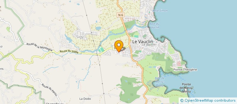 localisation de l'entreprise ASSOCIATION VAUCLINOISE DE SOUTIEN FAMILIAL - SERVICES A LA PERSONNE-  VAUCLIN