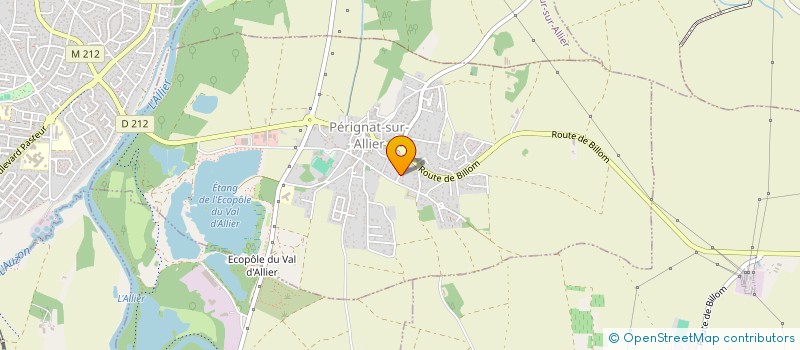 localisation de l'entreprise ASSOCIATION VEL' AUVERGNE  PERIGNAT-SUR-ALLIER