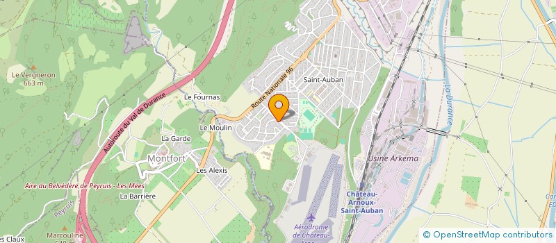 localisation de l'entreprise ASSOCIATION VELIVOLE CHATEAU-ARNOUX-SAINT-AUBAN à CHATEAU-ARNOUX-SAINT-AUBAN