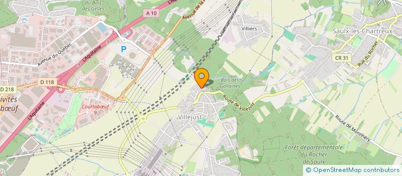 localisation de l'entreprise ASSOCIATION VELO CLUB DE VILLEJUST  VILLEJUST