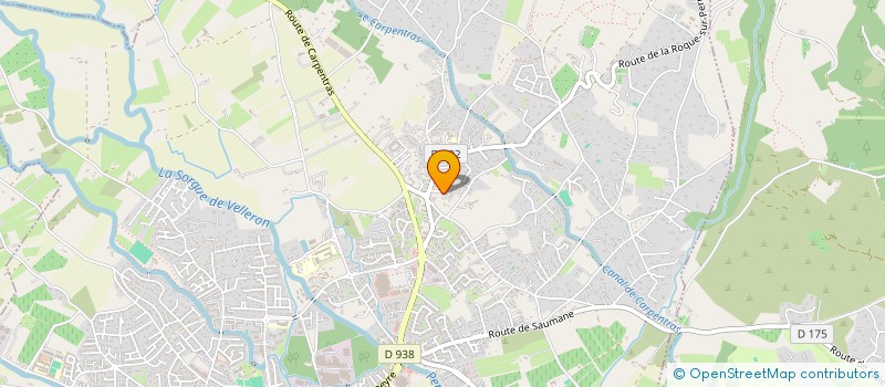 localisation de l'entreprise ASSOCIATION VELO CLUB ISLOIS  L'ISLE-SUR-LA-SORGUE