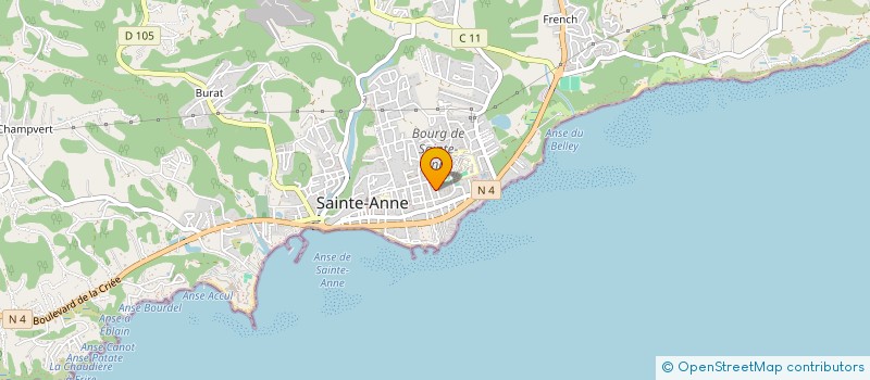 localisation de l'entreprise ASSOCIATION VELO CLUB SAINTANNAIS à SAINTE ANNE