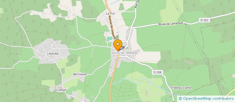 localisation de l'entreprise ASSOCIATION VENDANGES LITTERAIRES  LISTRAC-MEDOC