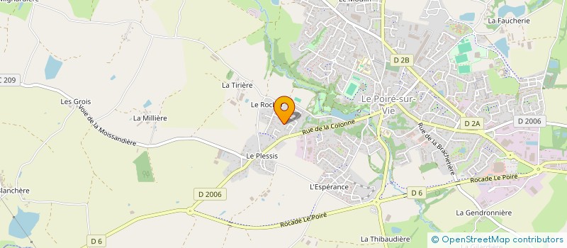 localisation de l'entreprise ASSOCIATION VENDEENNE DE MOLKY à LA ROCHE-SUR-YON