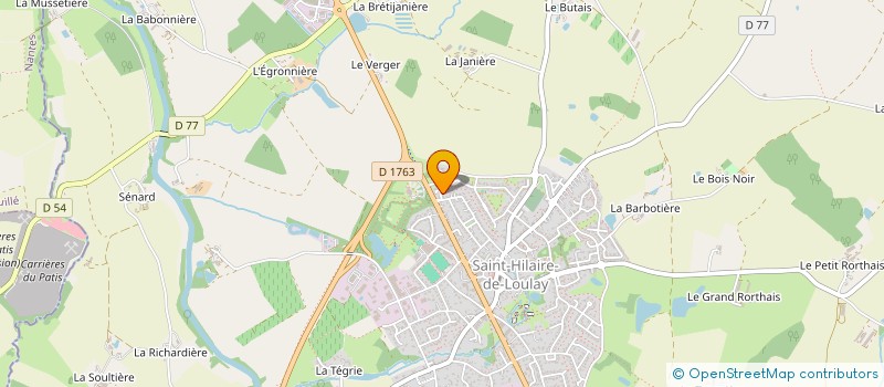 localisation de l'entreprise ASSOCIATION VENDEENNE DE SELF-DEFENSE ET D'ARTS MARTIAUX PHILIPPINS à MONTAIGU-VENDEE