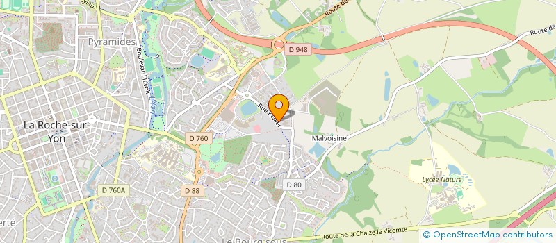 localisation de l'entreprise ASSOCIATION VENDEENNE DES ANCIENS MAIRES DE LA VENDEE à LA ROCHE-SUR-YON