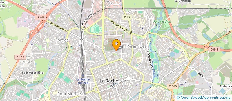 localisation de l'entreprise ASSOCIATION VENDEENNE DES DIABETIQUES à LA ROCHE-SUR-YON