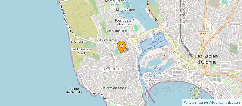 localisation de l'entreprise ASSOCIATION VENDEENNE ORTHODOXE SAINT-NICOLAS à LES SABLES D'OLONNE