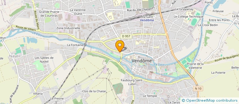 localisation de l'entreprise ASSOCIATION VENDOME MUSIC LAB  VENDOME