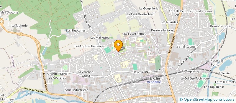 localisation de l'entreprise ASSOCIATION VENDOMOISE DES TECHNICIENS COMMERCIAUX (AVANTEC) à VENDOME