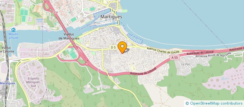 localisation de l'entreprise ASSOCIATION VENISE MARTEGALE (AVM) à MARTIGUES