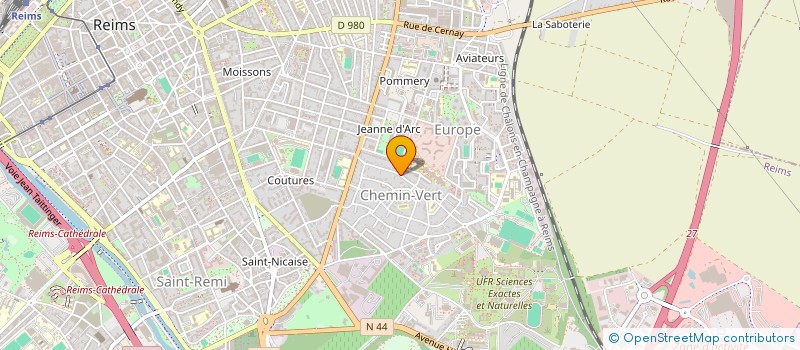 localisation de l'entreprise ASSOCIATION VENTE YSER  REIMS