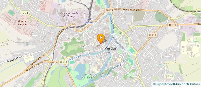 localisation de l'entreprise ASSOCIATION VERDUN AIRSOFT à VERDUN