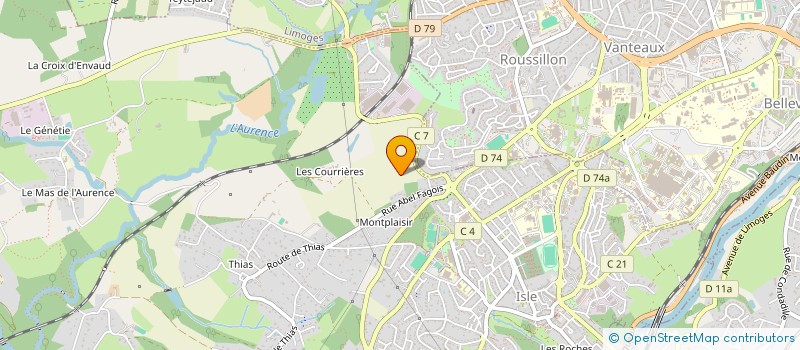 localisation de l'entreprise ASSOCIATION VERRIERS D'AUJOURD'HUI à ISLE
