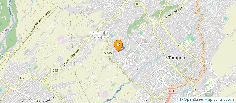 localisation de l'entreprise ASSOCIATION VERS NOUS-MEMES  LE TAMPON