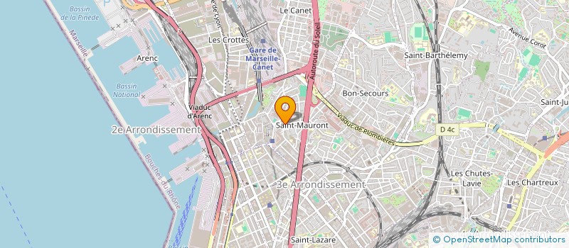 localisation de l'entreprise ASSOCIATION VERSION 5 à MARSEILLE