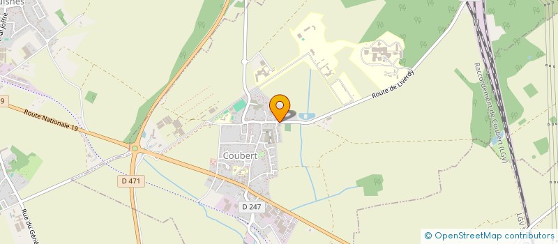 localisation de l'entreprise ASSOCIATION VERTICAL DETOUR  COUBERT